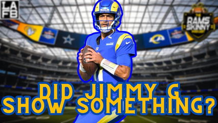 Los Angeles Rams Playoff Opponent Is Set! Did Jimmy G Show Something?