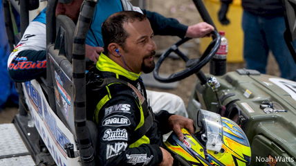 Thomas Meseraull and Canon McIntosh at the Chili Bowl, one year later