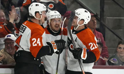 Drysdale Scores, Konecny Gets 4 Assists in Flyers Shutout Win Over the Ducks