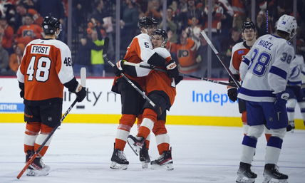 Flyers Blank the Sharks in 4-0 New Year’s Eve Win