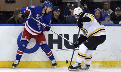 Bruins Stunned By Struggling Rangers