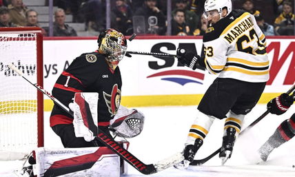 Brad Marchand Benched In Key Moment of Bruins Shootout Loss