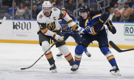 Losing Streak Over; Knights Hold On To Beat Blues 4-2