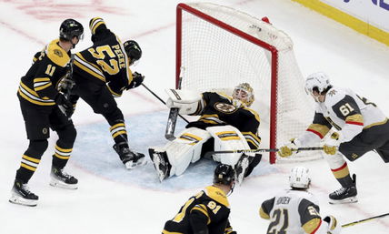 Golden Knights Stumble; Huff, Puff, Blow Past Bruins Late