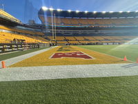 Steelers Bring Back Gold End Zones at Acrisure Stadium