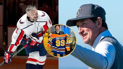 Alex Ovechkin pays tribute to “The Great One” Wayne Gretzky ahead of showdown against Oilers