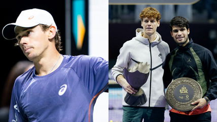 Alex de Minaur picks his suitable matchup between Carlos Alcaraz and Jannik Sinner after Rotterdam final loss