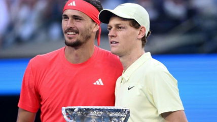 (In pictures) Alexander Zverev trolls Jannik Sinner after a heartbreaking loss against the Italian in the Australian Open final