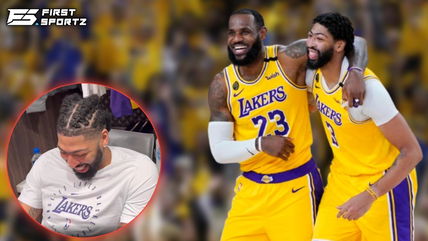 Watch: Anthony Davis slyly trolls LeBron James fans in reaction to Lakers star passing Michael Jordan stat