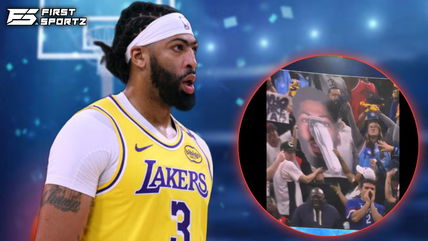 (Video) Anthony Davis gets brutal ‘unibrow shaving’ treatment from Clippers’ fan wall