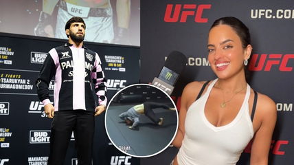 Arman Tsarukyan injury: Fans spot wild moment from Nina Drama interview before UFC 311 debacle