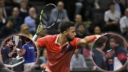 (Video) Arthur Fils and Thiago Seyboth Wild engage in a long and intense discussion after their Davis Cup match