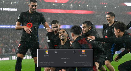 “Absolute cinema” – Fans thrilled as Barcelona stages INCREDIBLE 5-4 comeback win in Champions League