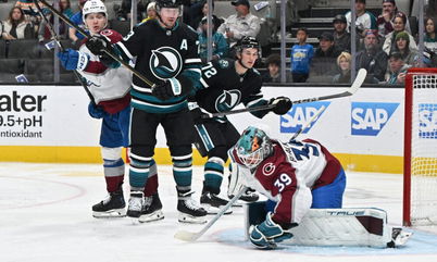 Blackwood Outduels Georgiev, Sharks Lose Another Late Lead 4-2