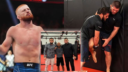 Wrestling phenom Bo Nickal learns insider information of Team Khabib camp from UFC legend