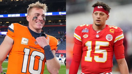 Some Chiefs players would choose Bo Nix over Patrick Mahomes purely based on stats