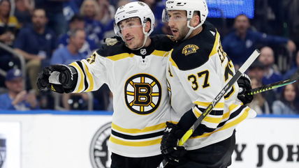 “He is a really good guy,” Former Bruins captain Patrice Bergeron DEFENDS Brad Marchand over ‘hatred’ for on-ice antics