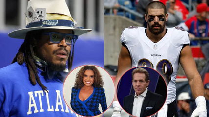 Cam Newton slams hypocritical Mark Andrews’ critics citing silence over Joy Taylor, Skip Bayless and FOX lawsuits