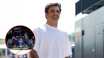 (Video) Carlos Sainz makes on-track debut for Williams after Ferrari exit