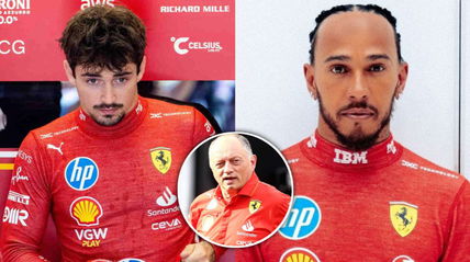 Will Fred Vasseur sideline Charles Leclerc for Lewis Hamilton at Ferrari?