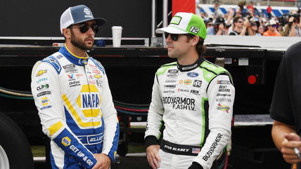 WATCH: “Get chased out of here with pitchforks!” Ryan Blaney reveals why he didn’t bulldog Chase Elliott to win The Clash