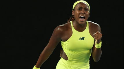 (In pictures) Coco Gauff sends message of mourning on the TikTok ban in USA at the Australian Open