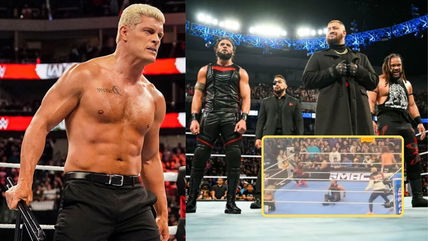 WATCH: Cody Rhodes rushes to save his friends from brutal beatdown by The New Bloodline after SmackDown goes off-air