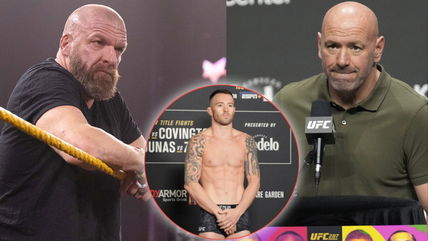 Triple H alerted as Dana White’s PPV star Colby Covington gives timeline for pro-wrestling career