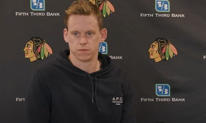 Blackhawks Practice: Injury Updates, Nazar Keeping Head Up