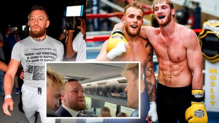 Conor McGregor meeting Paul brothers face-to-face wasn’t all that peaceful: “I’m gonna slap the head off!”