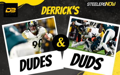 DB’s Steelers Dudes & Duds: Watt Wrecks, Harris Halts Comeback