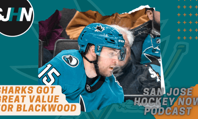 Sharks Got Great Value for Blackwood