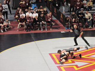 UFC Champ Watches Gophers Wrestling Pummel Purdue; Steveson: MMA ‘Definitely’ in Future; NFL Hopes, Too