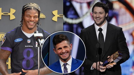 Dan Orlovsky mocked for splitting MVP, All-Pro votes between Josh Allen and Lamar Jackson