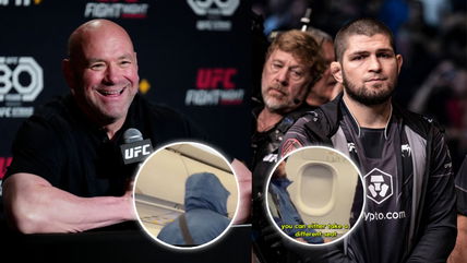 “Putin’s rained on him!” Dana White questions $40 million worth Khabib Nurmagomedov flying in Frontier Airlines