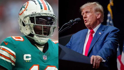 Dolphins Tyreek Hill’s bucket list includes playing in the Super Bowl with Donald Trump in attendance: “I have always been a fan”