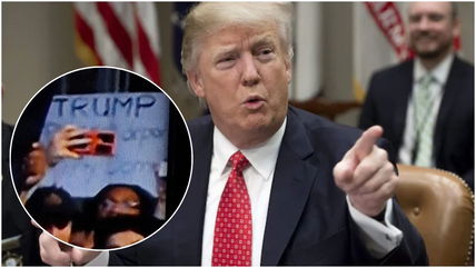 Fan sneaks in controversial sign asking US President Donald Trump to deport 27-year-old star on Raw