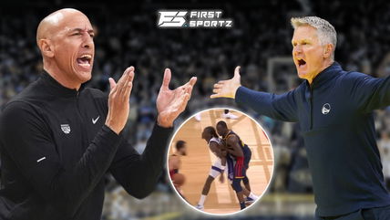 “Stop flopping,” Draymond Green sending Keon Ellis flying causes wild moment between Steve Kerr and Doug Christie