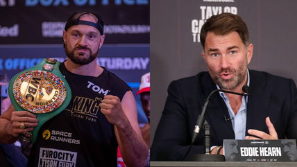 Eddie Hearn compares Tyson Fury’s retirement talks with ‘Crying Wolf’