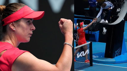 Ukrainian Elina Svitolina reveals motivation behind her win over Russian opponent Veronika Kudermetova at the Australian Open