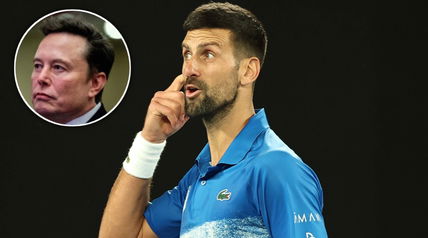 Elon Musk joins support of Novak Djokovic’s stance after the Serb skipped his Australian Open on-court interview