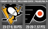 Flyers Game 59, Extend the Momentum; Lines, Notes, & How to Watch vs. Penguins