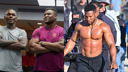 ⁩ Israel Adesanya picks blacklisted Hollywood star Jonathan Majors to play Francis Ngannou in biopic