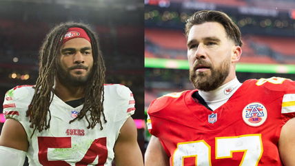 49ers’ Fred Warner hopes Travis Kelce will retire after Super Bowl LIX