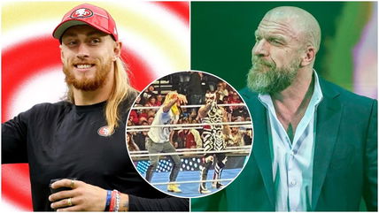 “The People’s Luchador,” Triple H reacts to 49ers George Kittle sharing wholesome moment with former AEW star prior to Raw