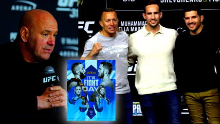 Dana White Alerted as Canadian Legend Georges St-Pierre Offers to Crown UFC 315 Main Event