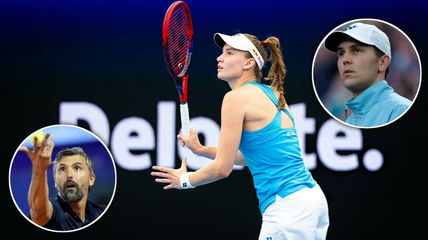 Elena Rybakina discusses the impact of Goran Ivanisevic and Stefano Vukov on her game at the Australian Open so far