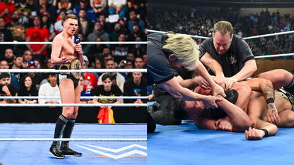 Current WWE champion almost overcomes World Heavyweight Champion Gunther on SmackDown in his home country