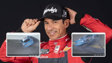 WATCH: Helio Castroneves involved in a BRUTAL wreck at Daytona 500 Duel One