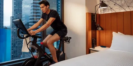 Hilton & Peloton Bring Fitness to Your Hotel Room